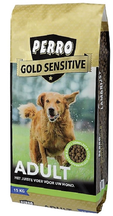 PERRO GOLD SENSITIVE ADULT 15KG.