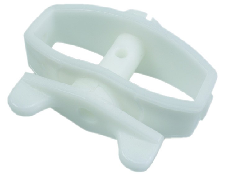 Draadspanner kunststof wit, versterkt