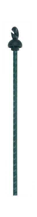 Veerstaal palen 105cm, groen ovaal