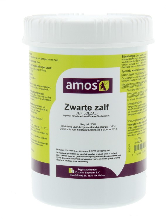 Zwarte defilol zalf 800g REGNL2304