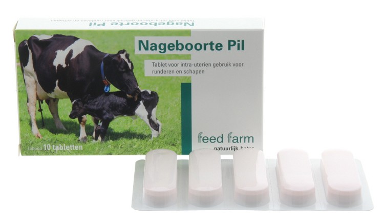 Nageboorte pillen Rund-Schaap 10st.