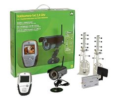 Cameraset voor stal of aanhanger, 2.4Ghz