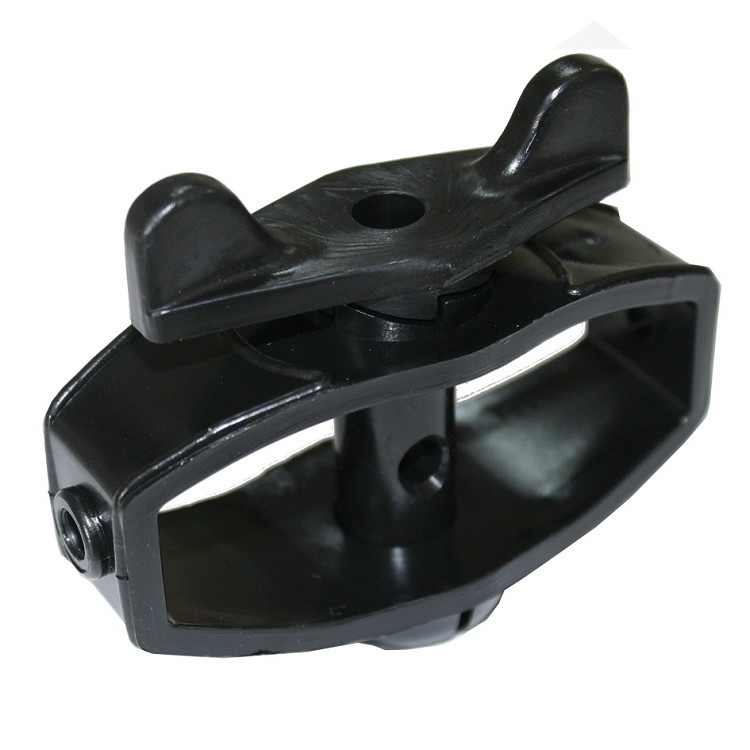 Draadspanners versterkt, kunststof zwart