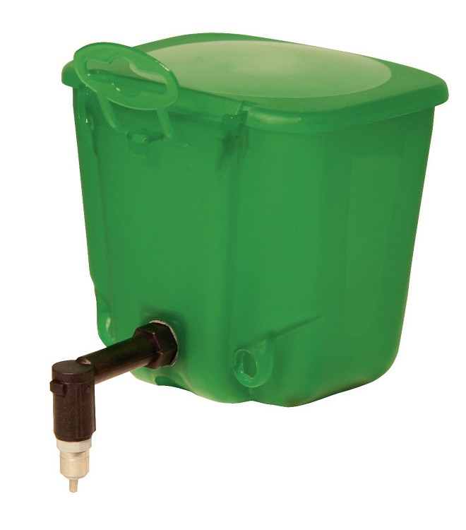 Drinknippelfles groen, 500ml