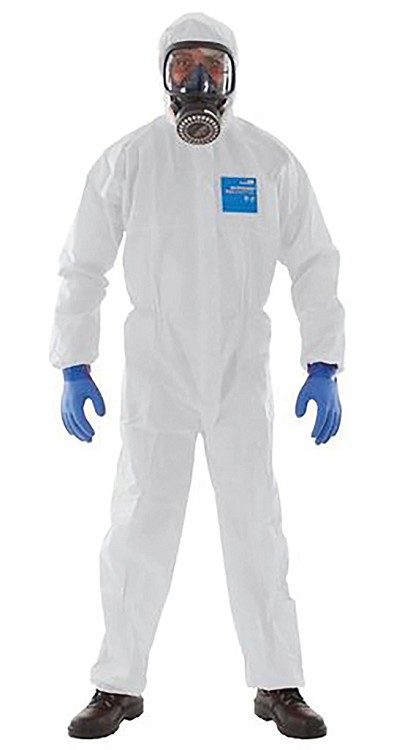 Overall Microguard ademend, wit, 3XL