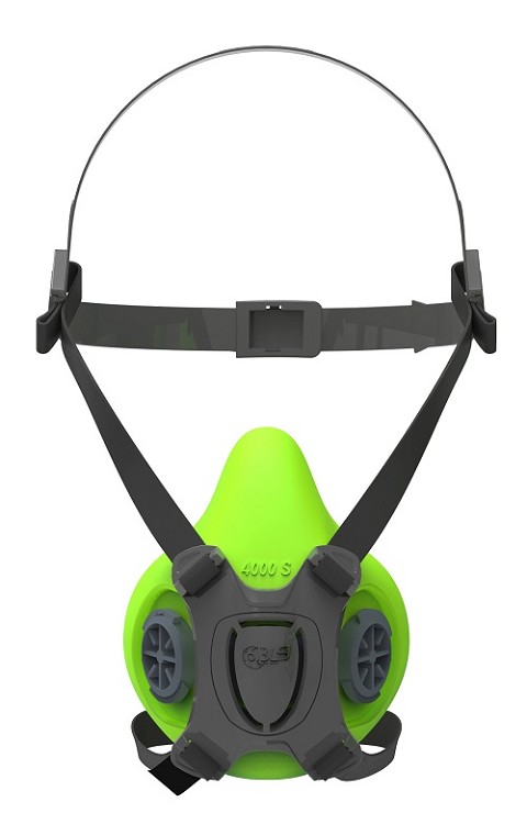 BLS halfgelaatsmasker 4000 siliconen S/M