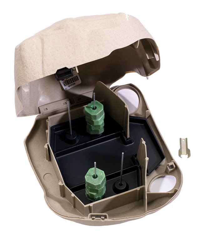 Landscape beige immitatierots Maxi