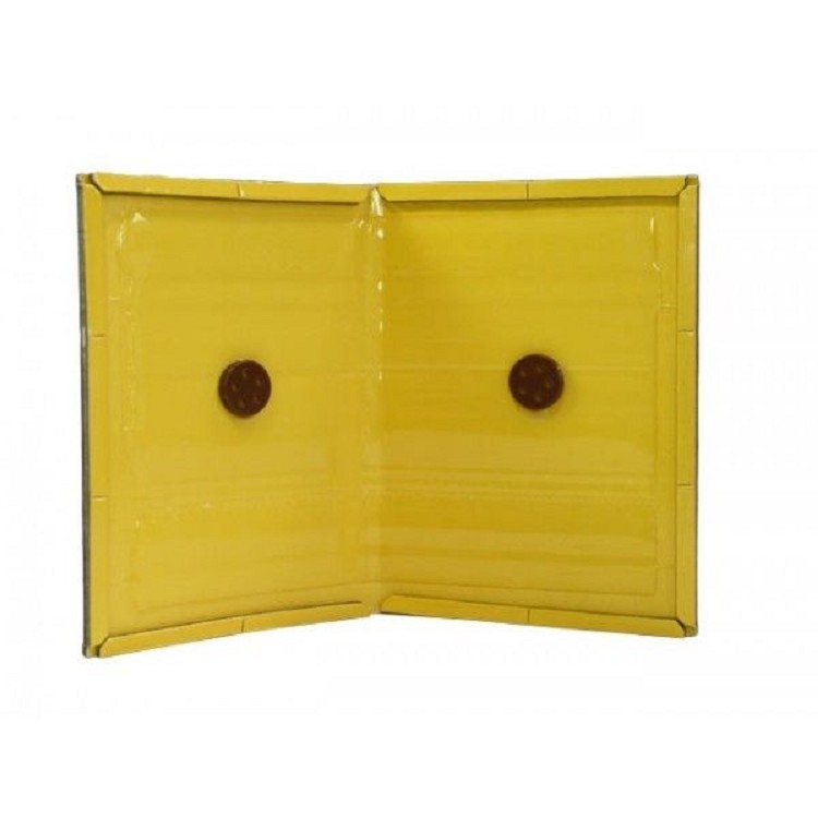 Muizenlijmval boekje 110x134mm, 10st