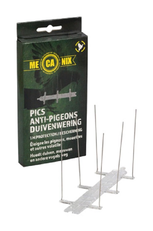 Duivenwering 1 m inox