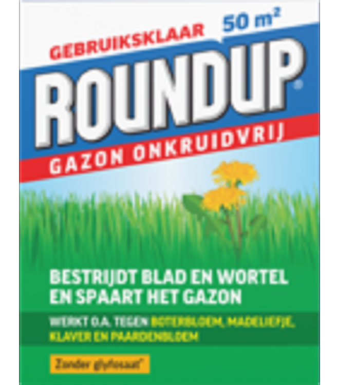 Roundup gazon onkruidvrij, 1kg