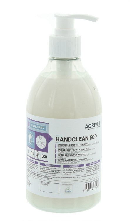 Agrivet Handclean Eco 500ml, met pompje