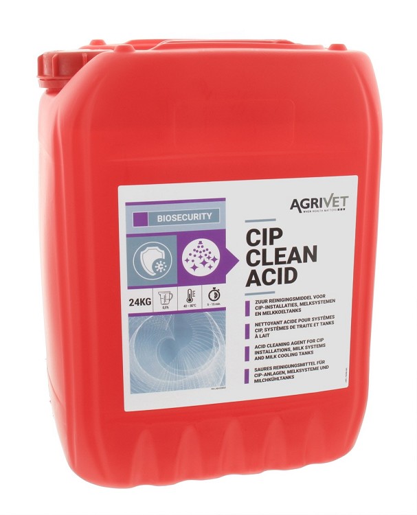 Agrivet CIP Clean Acid 25KG NlFrEnDe @