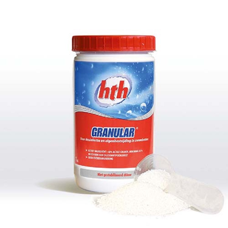 Chloor snelwerkend HTH Granulaat, 1kg