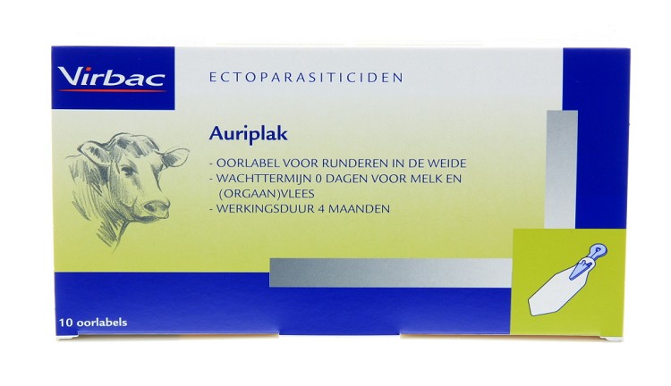 Auriplak oorlabels 10st. REGNL9330