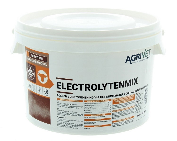 Agrivet Electrolytenmix 2,5KG REGNL4783