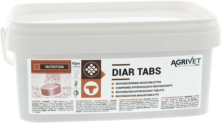 Agrivet Diar Tabs 42pcs