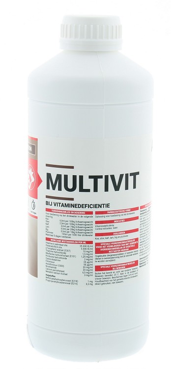 Agrivet Multivit oraal 1L REGNL4601