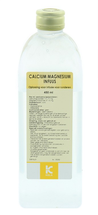 Calcium-magnesium infuus 450ml REGNL5157