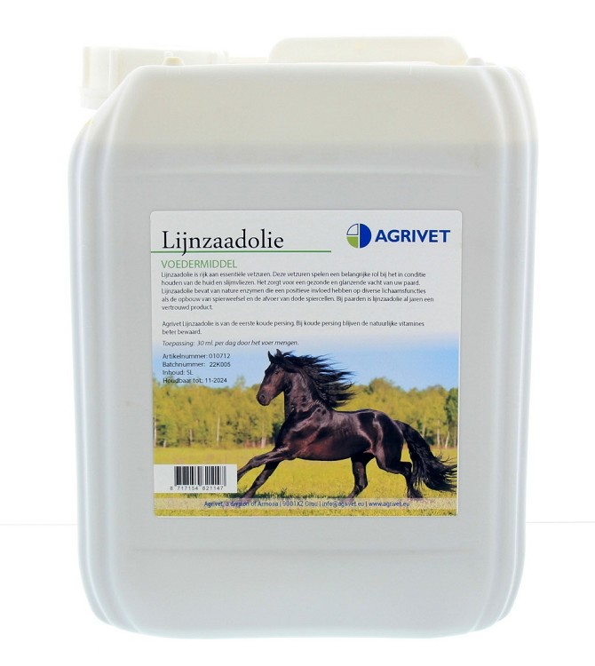Agrivet Lijnzaadolie 5L