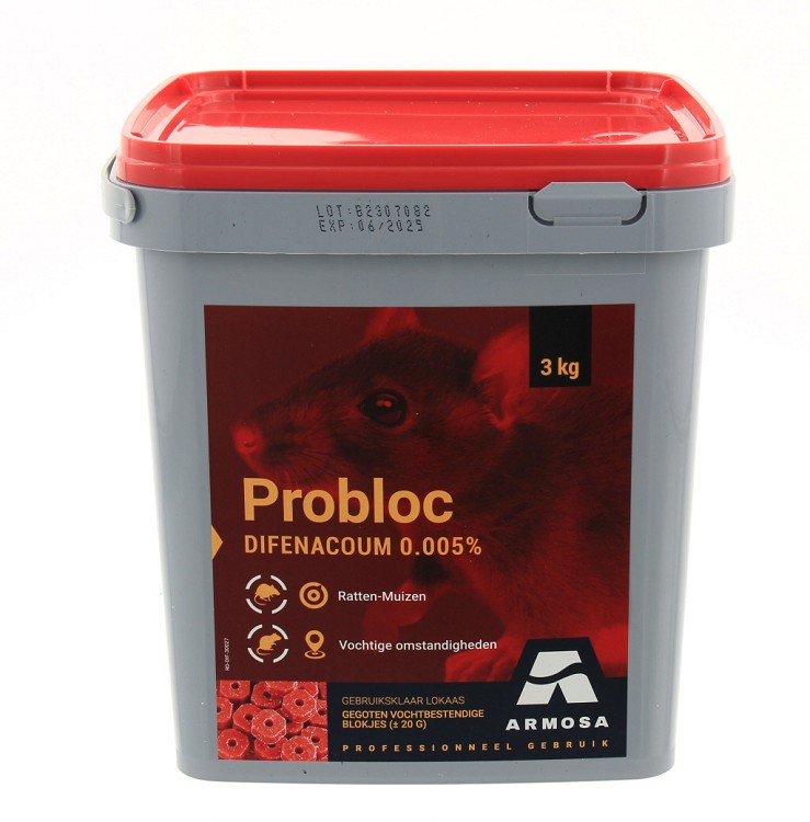 Probloc tegen muis-rat, 3kg