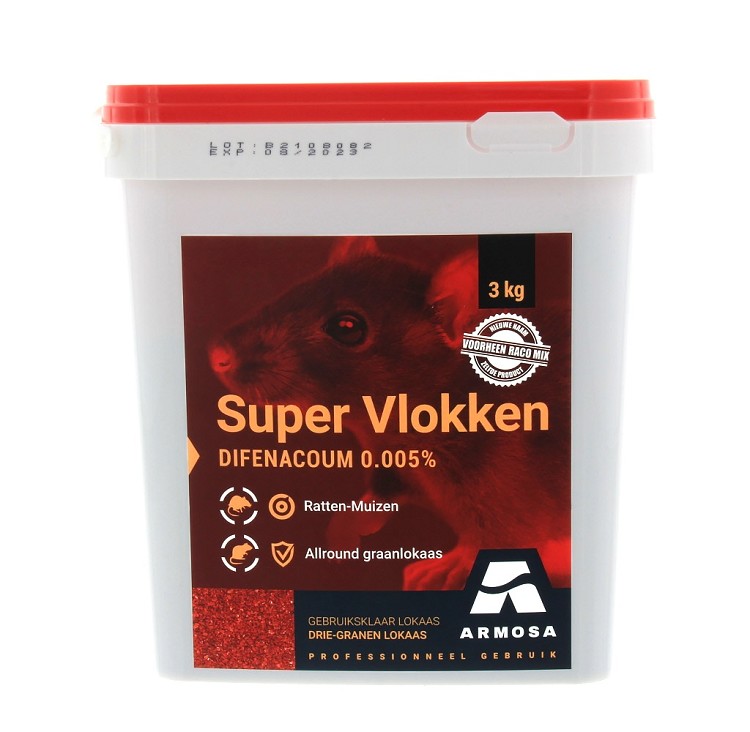 Super Vlokken gem. graan 3KG (vh Raco)