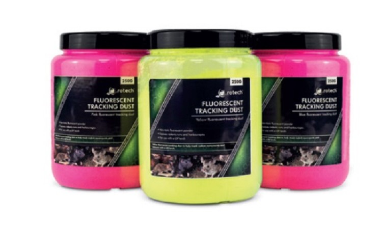 Fluoriserend volgpoeder roze, 250g