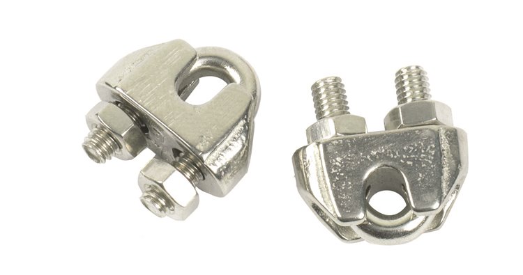 Kabelklem RVS 3mm, 10st