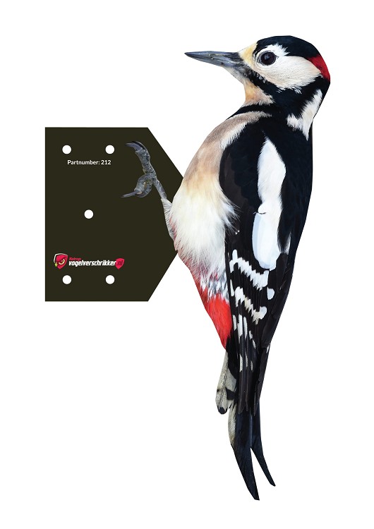 Grote bonte specht, 28cm