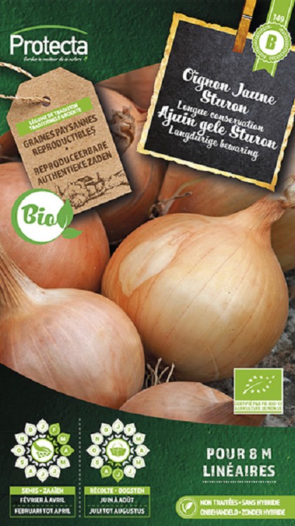 Ajuin gele Sturon FR-BIO-15