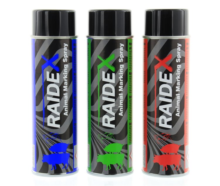 Raidex Merkspray rundvee/varken 500ml